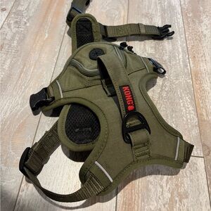 Kong Olive and Black Pet Harness